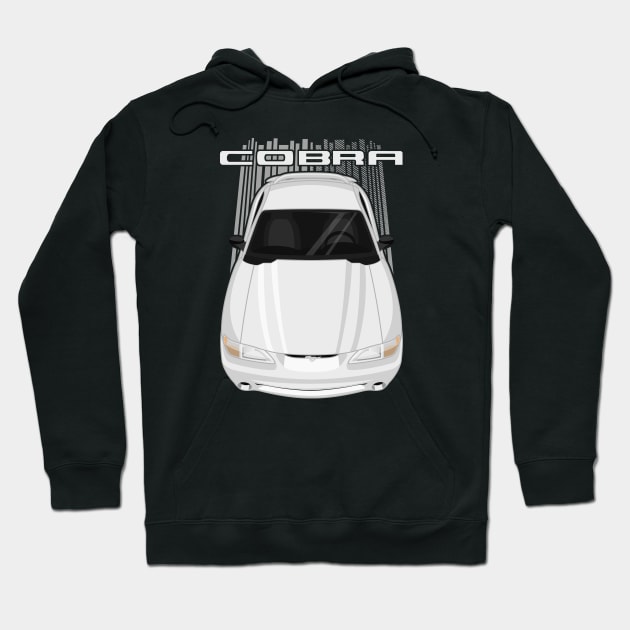 Mustang Cobra R 1995 SN95 - White Hoodie by V8social